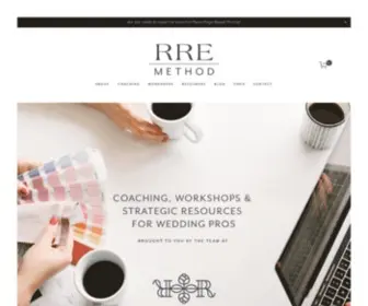 RRemethod.com(Wedding Industry Education) Screenshot