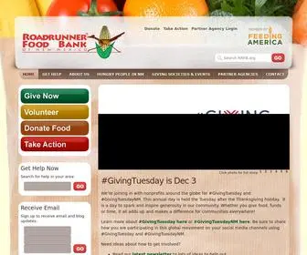RRFB.org(Roadrunner Food Bank) Screenshot
