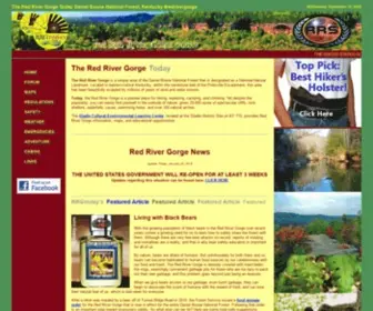 RRgtoday.com(Red River Gorge) Screenshot