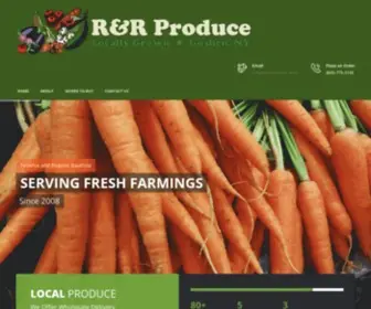 RRproduce.com(R&R Produce) Screenshot