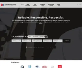 RRRautos.com(RRR Automotive Group) Screenshot