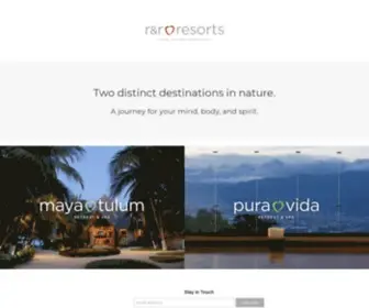 RRResorts.com(R&R Resorts) Screenshot