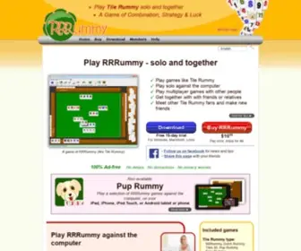 RRRummy.com(Online and Download Tile Rummy game for Windows) Screenshot