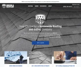 RRsa.us(Roofing Company) Screenshot