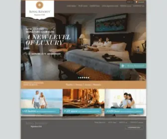 RRsignatureclub.com(Royal Resorts Signature Club) Screenshot
