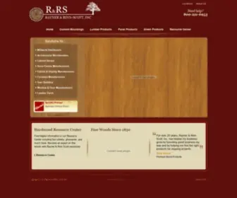 RRswood.com(Rayner & Rinn) Screenshot