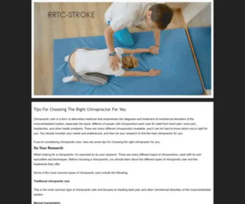 RRTC-Stroke.org(Stroke) Screenshot