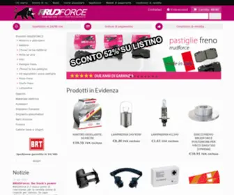 RRudforce.it(Ricambi per camion e veicoli industriali) Screenshot