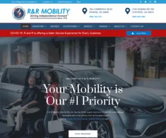 RRvan.com(Wheelchair Van for sale in Atlanta) Screenshot