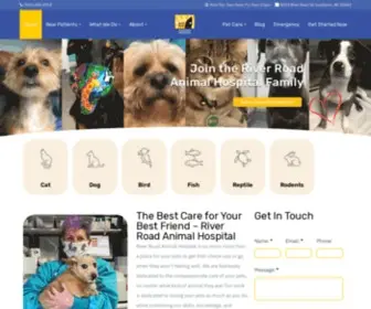 RRvet.com(River Road Animal Hospital) Screenshot