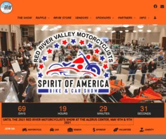 RRVMND.org(RED RIVER VALLEY MOTORCYCLISTS) Screenshot