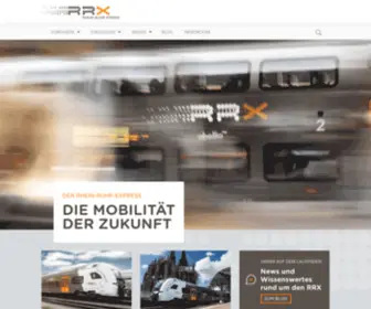 RRX.de(Auf dem Weg zur Mobilität der Zukunft) Screenshot