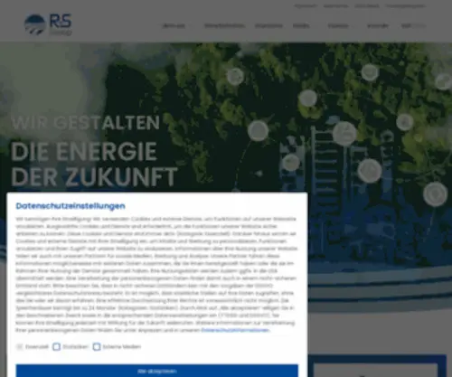 RS-Group.de(Wir gestalten die Energie der Zukunft) Screenshot