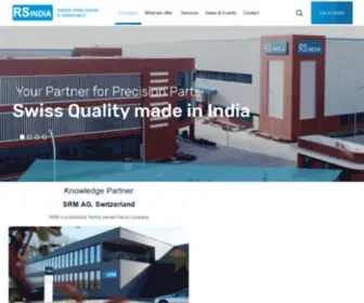 RS-India.com(Home) Screenshot