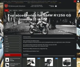 RS-Motorcyclesolutions.de(Motorrad Zubehör von RS Motorcycle Solutions) Screenshot