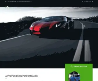 RS-Performance.fr(RS Performance Reprogrammation moteur) Screenshot