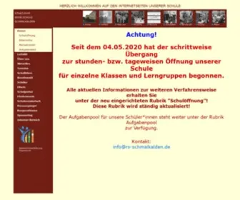 RS-SChmalkalden.de(Regelschule schmalkalden) Screenshot