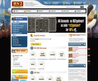 RS2Goldmart.com(RS Money) Screenshot