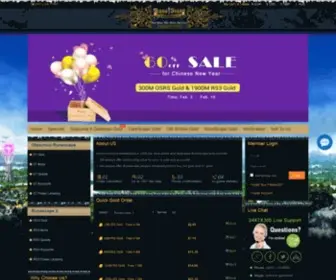 RS3Hot.com(Cheapest RuneScape Gold & OSRS Gold) Screenshot