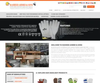 Rsafegloves.com(RSAFE®) Screenshot