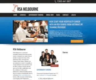 Rsamelbourne.com.au(RSA Melbourne) Screenshot