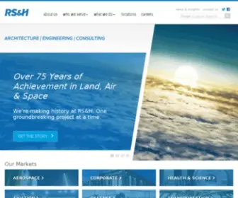 Rsandh.com(A National Architecture) Screenshot