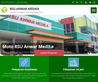 Rsanwarmedika.com(RSU.ANWAR MEDIKA) Screenshot