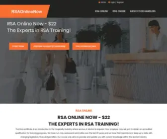 Rsaonlinenow.com.au(RSA ONLINE) Screenshot
