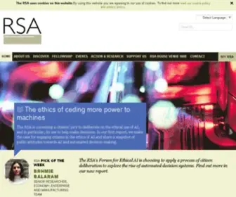 Rsa.org.uk(Rsa) Screenshot