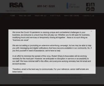 Rsasd.com(Robert Sharp and Associates) Screenshot
