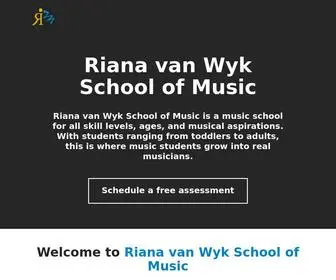 Rsatalent.com(Riana van Wyk School of Music) Screenshot