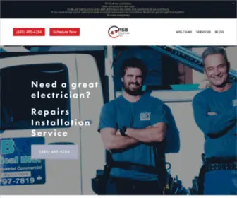 Rsbelectricalinc.com(RSB Electrical Inc) Screenshot