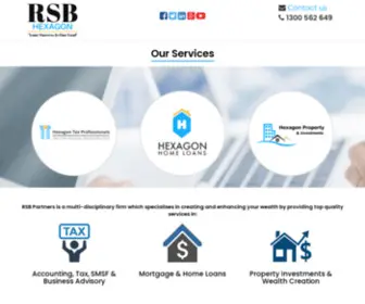 RSbpartners.com.au(RSB Partners) Screenshot