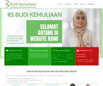 Rsbudikemuliaan.id(Rumah Sakit Budi Kemuliaan Jakarta IGD Dokter Spesialis ONSITE 24 jam) Screenshot