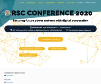 RSC2020.eu(24.November 2020) Screenshot