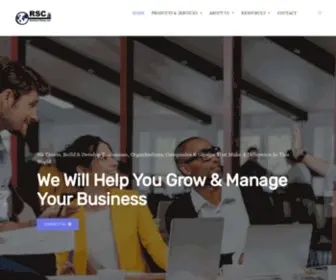 RScbusinessgroup.com(Business Consultancy) Screenshot