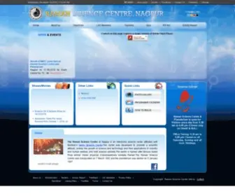 RScnagpur.gov.in(Raman Science Center) Screenshot