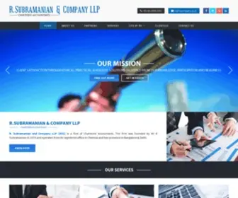 Rscompany.co.in(Auditors and Chartered Accountants) Screenshot