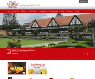 RSC.org.my(Royal Selangor Club) Screenshot