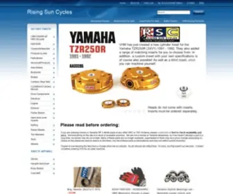 RSCYcles.com(Motorcycle Road Racing Parts & Accessories) Screenshot