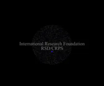 RSdfoundation.org(Reflex Sympathetic Dystrophy) Screenshot