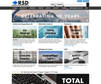 RSD.net(Refrigeration Supplies Distributor) Screenshot