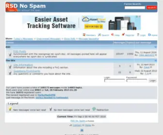 RSdnospam.com(RSdnospam) Screenshot