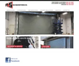 Rsdoorproducts.com(Fabricating Steel Rolling Door Products Since 1975) Screenshot