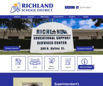 RSDshafter.org(Richland School District) Screenshot