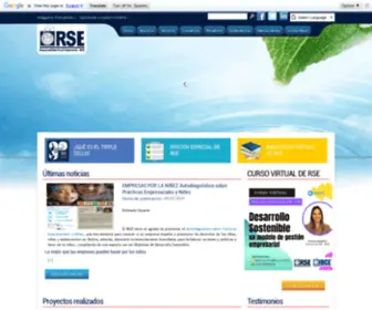 Rsebolivia.org(RSE Bolivia IBCE) Screenshot