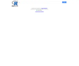 Rseek.org(Rstats search engine) Screenshot