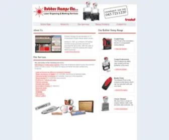 Rsel.co.za(Rubber Stamps Etc) Screenshot