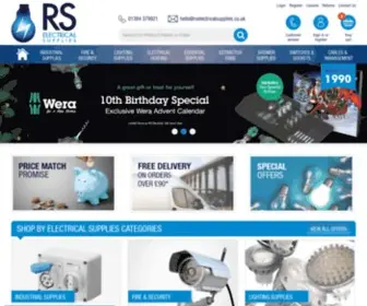 Rselectricalsupplies.co.uk(RS Electrical Supplies) Screenshot