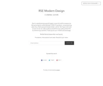 Rsemoderndesign.com(RSE Modern Design) Screenshot